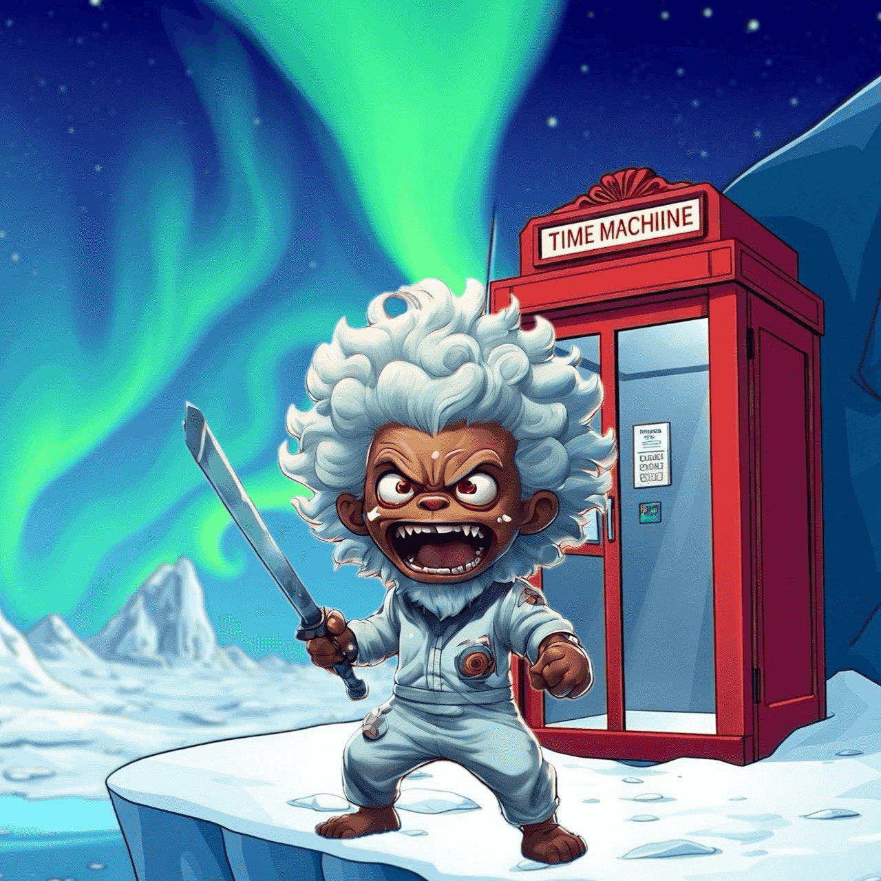 Jobu V1 Founder #002 — Time Machine background