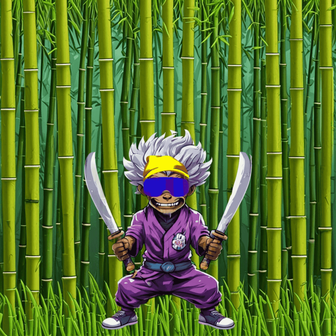 Jobu V1 Founder #049 — Bamboo Grove background