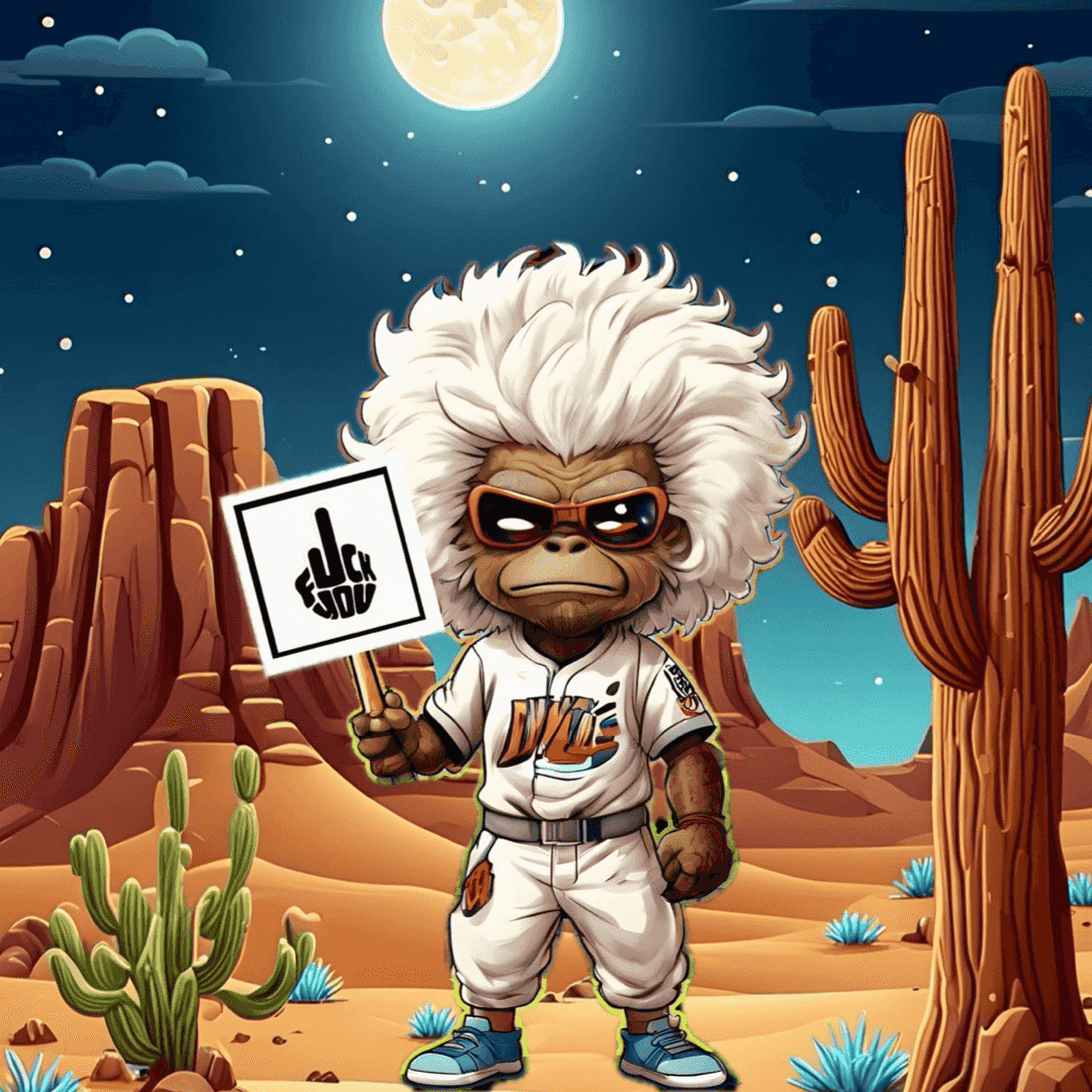 Jobu V1 Founder #051 — Desert Night background