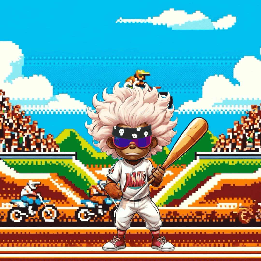 Jobu V1 Founder #060 — Arcade background