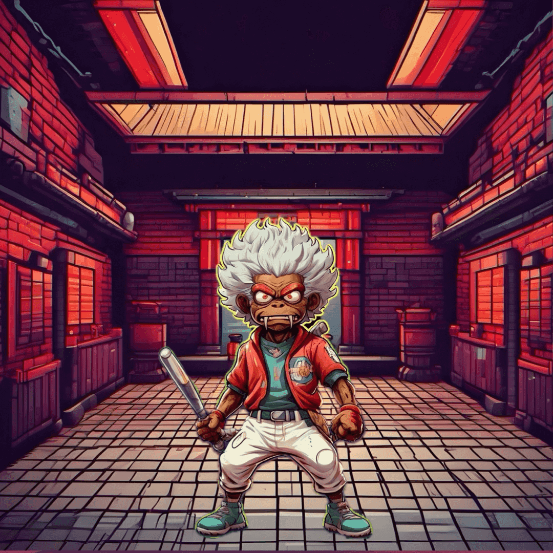 Jobu V1 Founder #069 — Dojo background