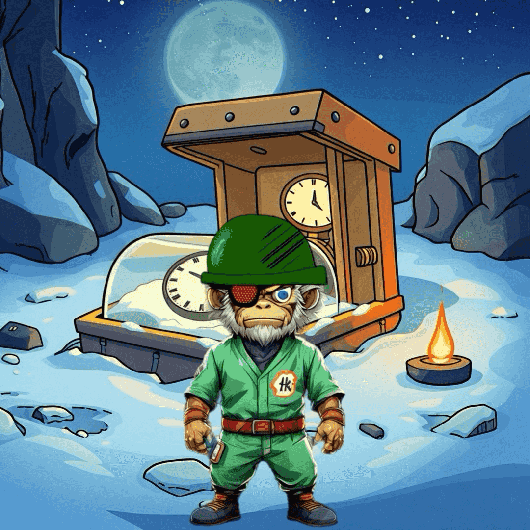Jobu V1 Founder #008 — Arctic background